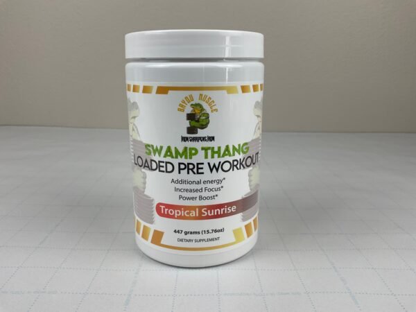 Swamp Thang Loaded Pre Workout